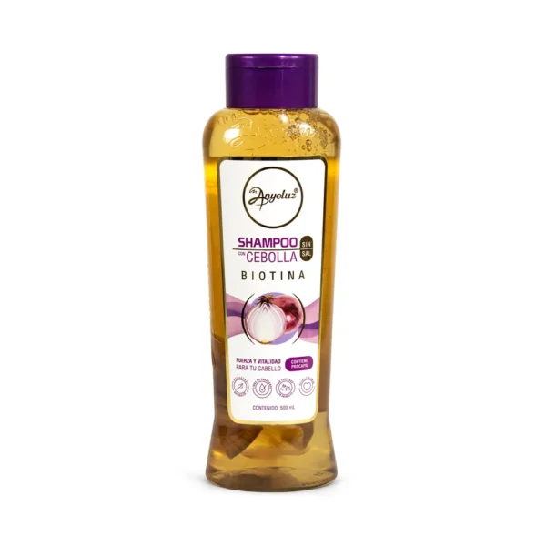 SHAMPOO CON CEBOLLA