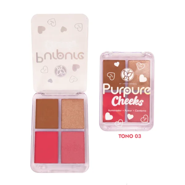 PALETA PURPURE CHEEKS