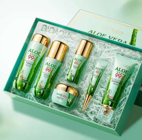 KIT DE LUJO ALOE VERA 99% POR 6 PRODUCTOS