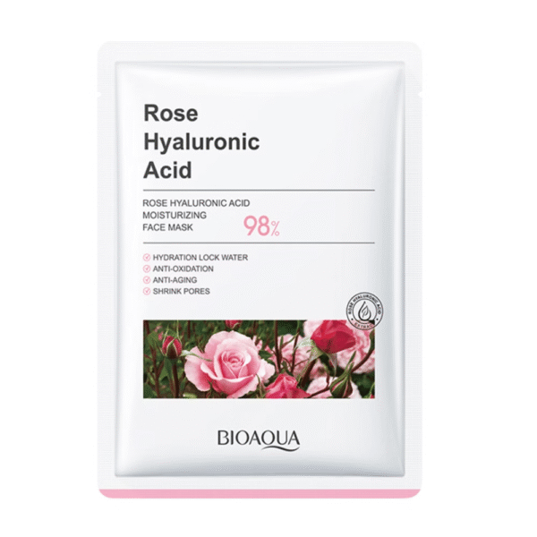 MASCARILLA FACIAL ACIDO HIALURONICO Y ROSAS - Image 2